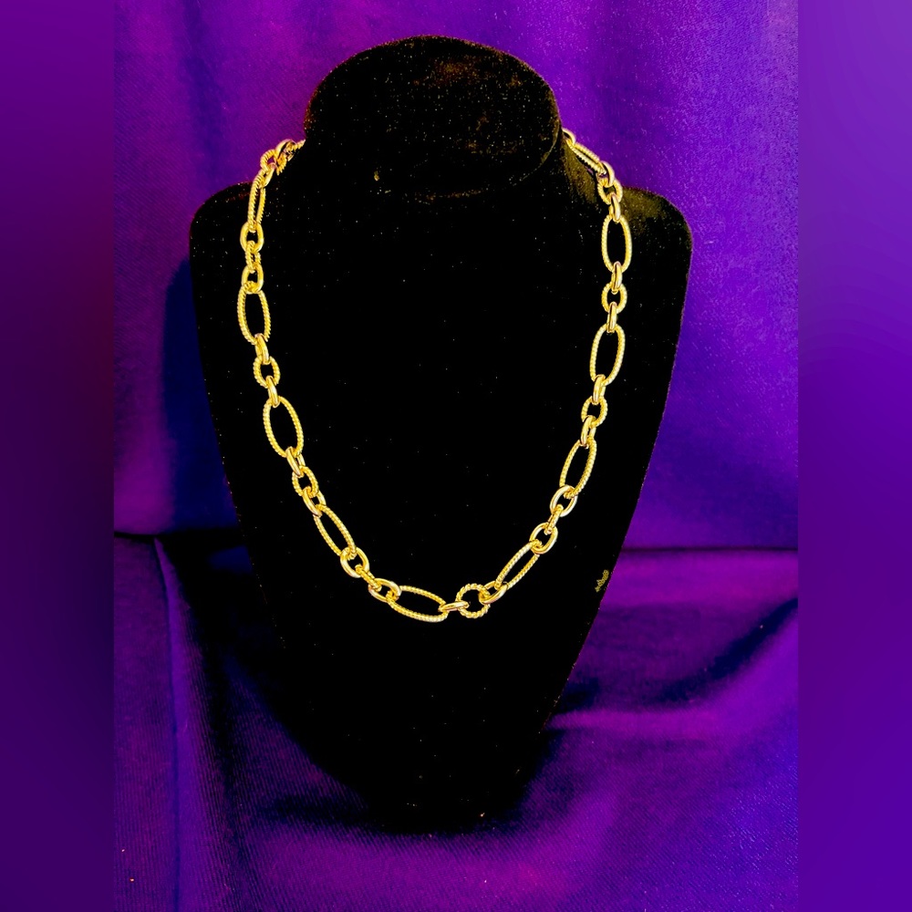 NWOT Judith Ripka Sterling Collection Chunky Silver Chain Necklace